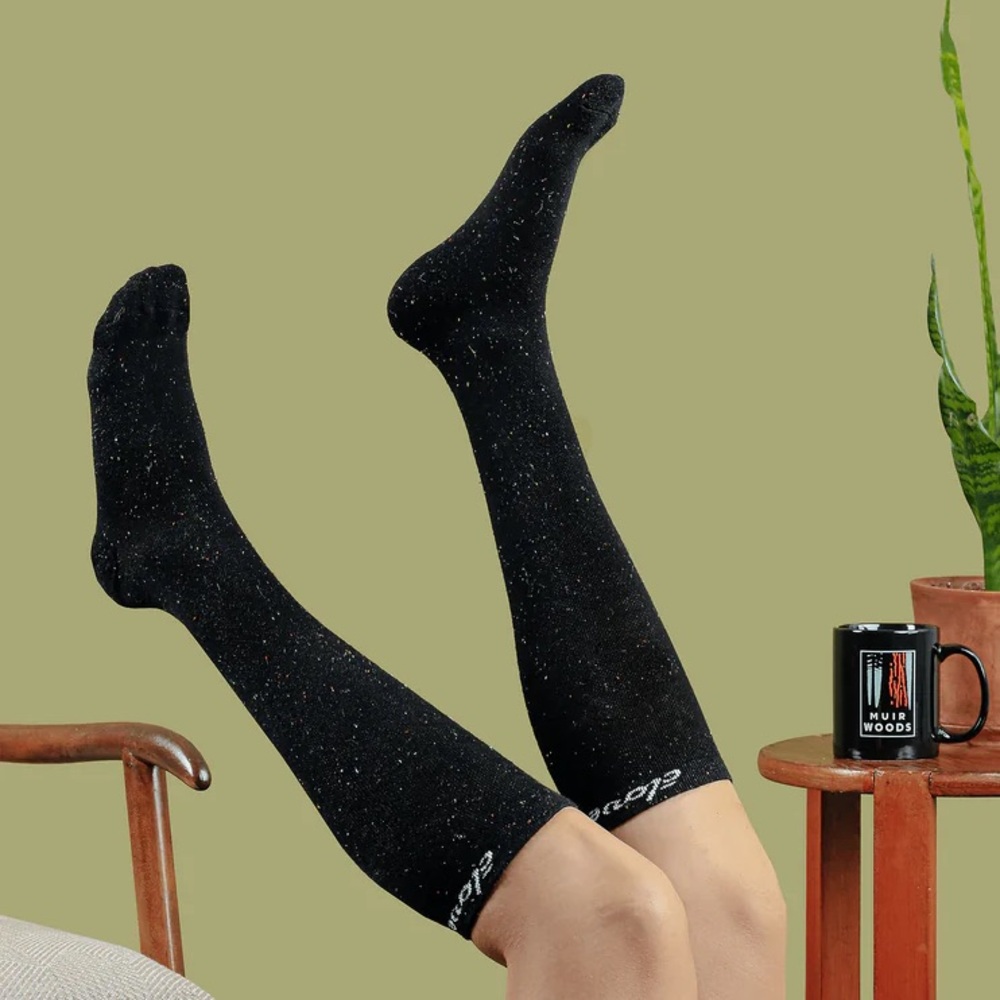 Clove Compression Socks in Celestial Black